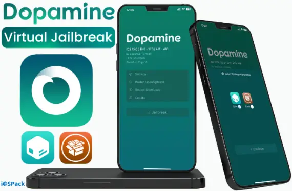 Dopamine Jailbreak For iOS 17 - iOS 15 Install Dopamine Virtual Jailbreak