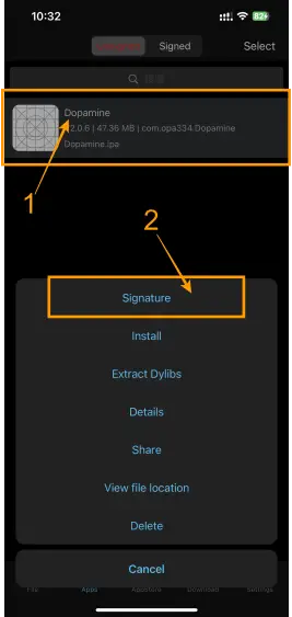 IPA Install Esign