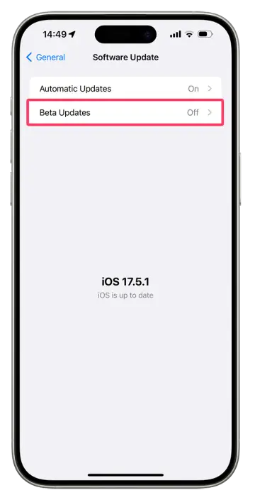 iOS 18 beta download 1