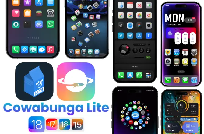Cowabunga Lite iOS 18 - iOS 15 Customization