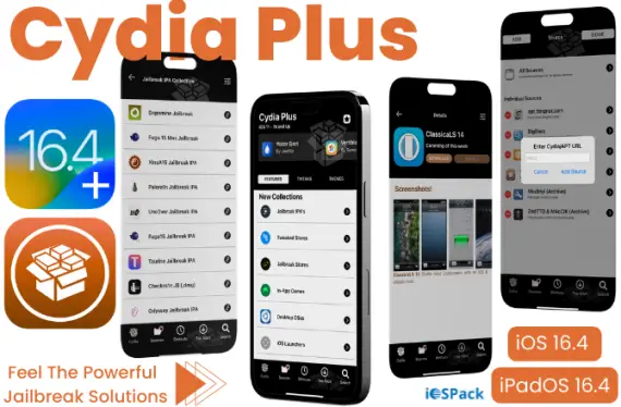 Cydia Plus Download For iOS 16.4 - iOS 16.4.1