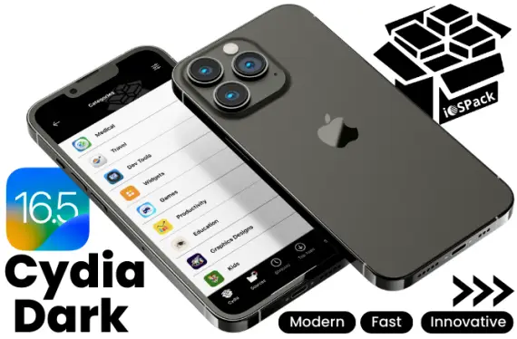 Cydia Dark Edition Package Manager For iOS 16.5